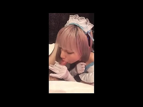 ❤️ Japanese Idol [mayuka], franskur vinnukonubúningur, 1. hluti, blástur og hristur af sér með húðkrem Klám á klám is.hentaizm.ru ❤